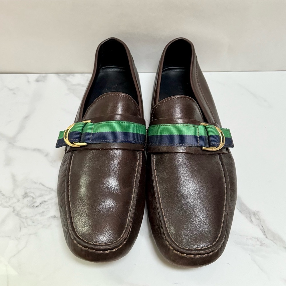 Ralph Lauren Collection Made in Italy Driving Loafer - Picture 2 of 11